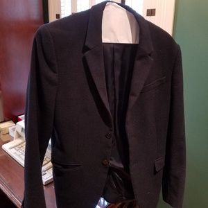 H&M Navy blue slim fit blazer 38R wool